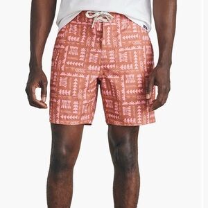 Faherty Swim Shorts Men's 34 Sunwashed Boardshorts NEW 1567